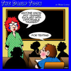 Evolution cartoon