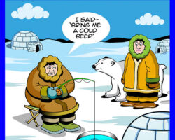 Hard of hearing cartoon