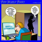 Bitcoin cartoon