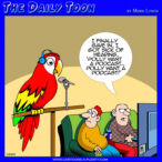 Parrot cartoon