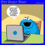 Accept cookies cartoon