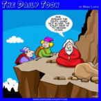 Toilet seat down cartoon