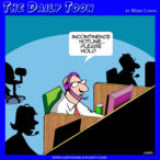 Wee problems cartoon