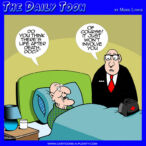 Bedside manner cartoon
