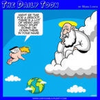 For God's sake! Cartoon