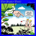 Garden of Eden cartoon