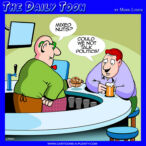 Happy hour cartoon