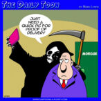 Grim Reaper cartoon