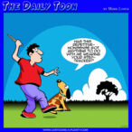 Fitness tracker cartoon