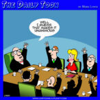 Glass ceiling cartoon