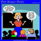 Radical left cartoon