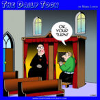 Catholic priest cartoon