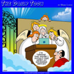 Gates of heaven cartoon