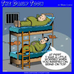 Double bunks cartoon