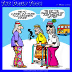 Old Hippies cartoon