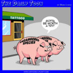 Bacon cartoon