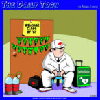 School reunions cartoon