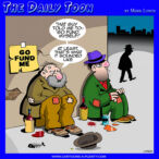 Kickstarter cartoon