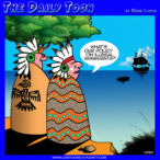 Indigenous peoples cartoon