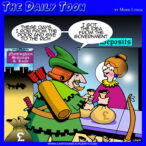 Robbing Hood cartoon