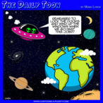 Earth is fucked cartoon