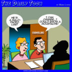Moustache cartoon