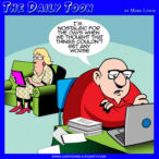 Inflationary pressures, cartoon