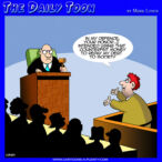 Debt to society, cartoon