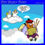 Bagpipes cartoon