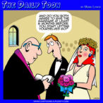 Wedding vow cartoon