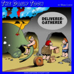 Uber eats cartoon
