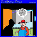 Data centers cartoon